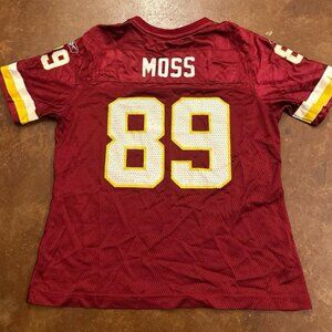 Vintage Santana Moss Washington Redskins Football Jersey Women Medium #89